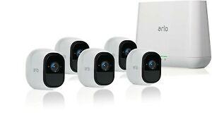 Details about Arlo Pro 2 VMS4530P-100NAR Smart Security System with 5 Cameras Certified