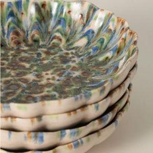 Lagos Portuguese Stoneware Pasta Bowls, Set of 4