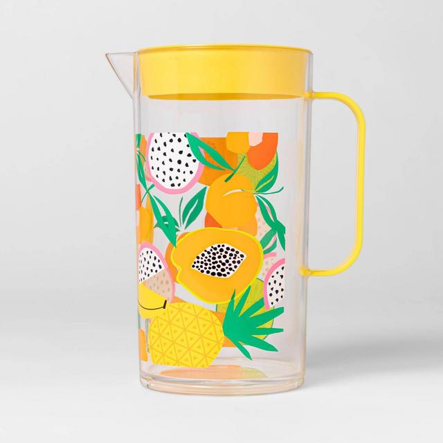 82oz Plastic Fruit Beverage Pitcher - Sun Squad™