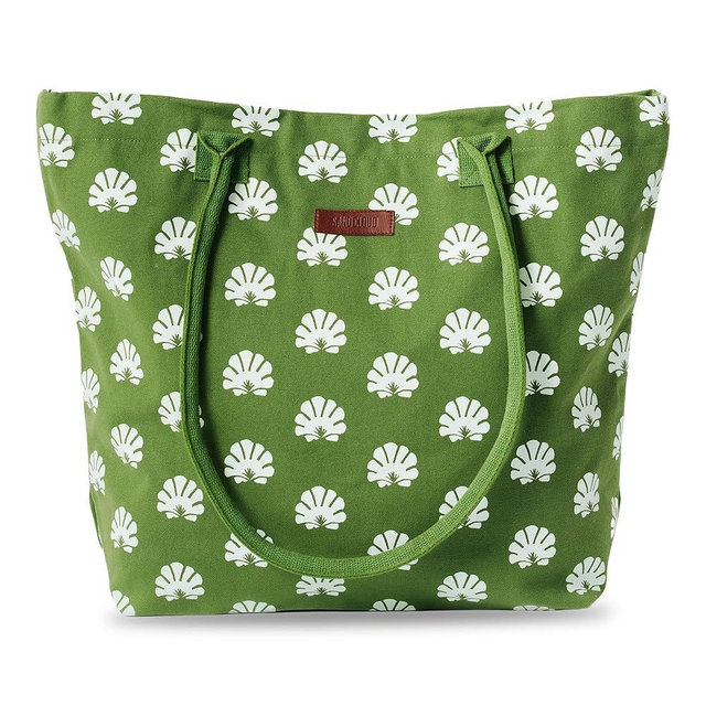 Sand Cloud Everyday Tote Bags for Women - 100% Organic Cotton, Durable and Stylish Canvas Tote Handbag with Pouch Pockets