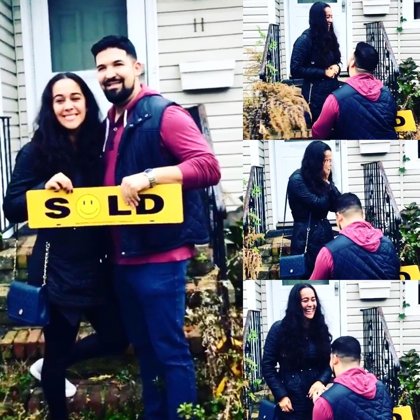 We bought our first house and got engaged on November 5, 2018