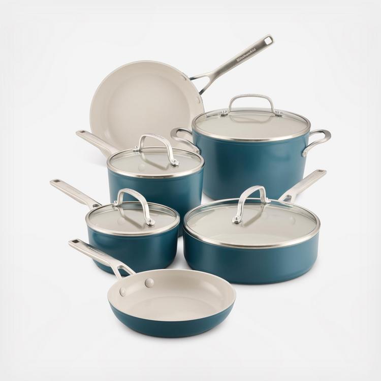 KitchenAid, Hard Anodized Ceramic Induction 10-Piece Cookware Set