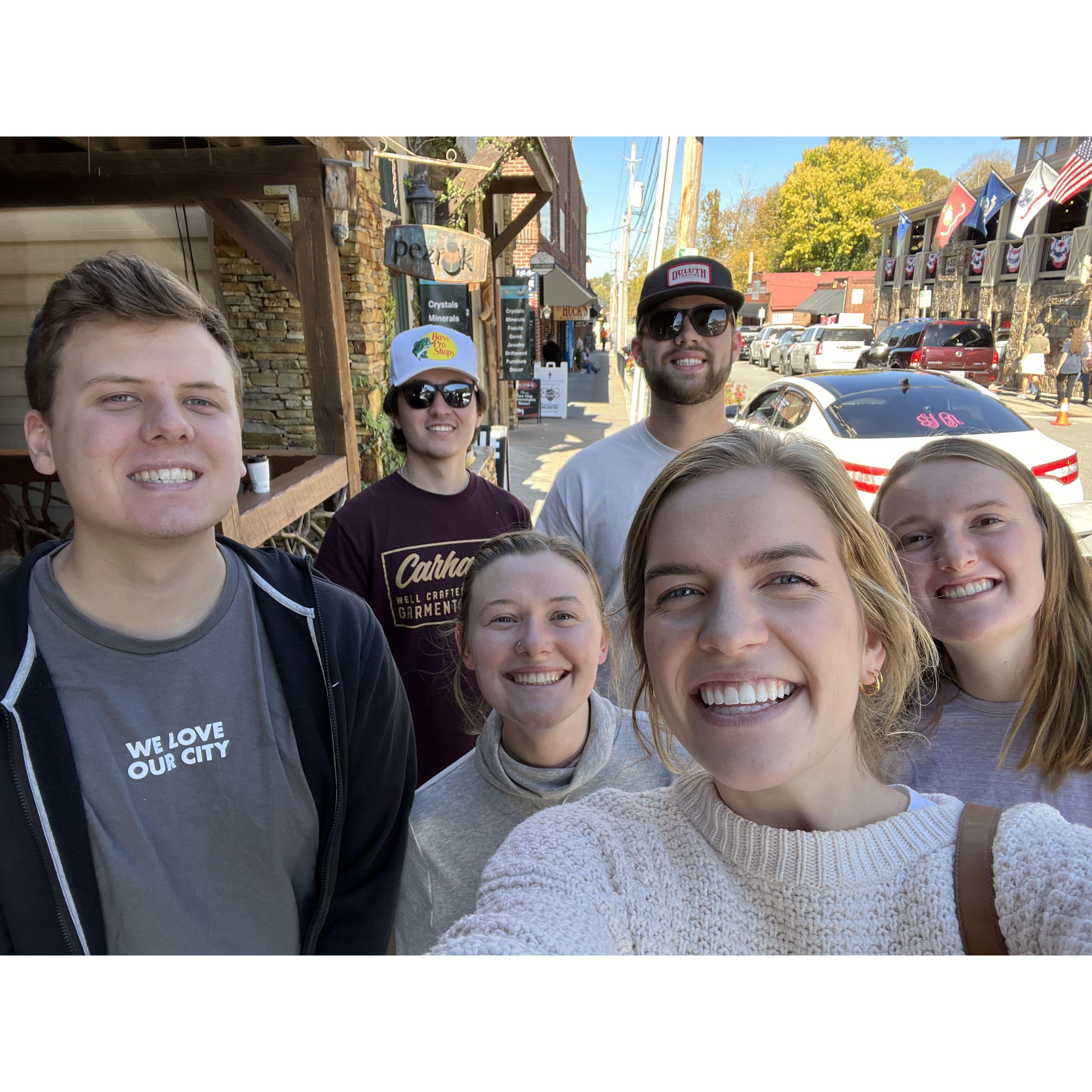 Fall Break in Blue Ridge with friends. October 2022