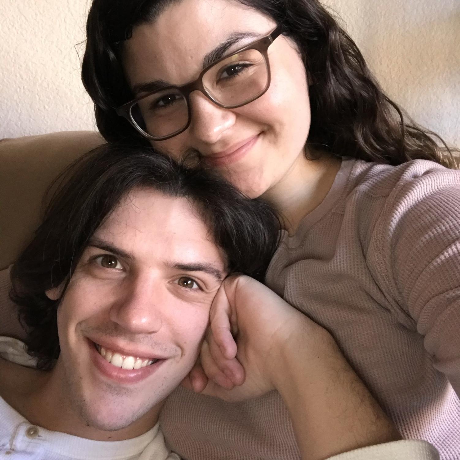The first photo we took together!