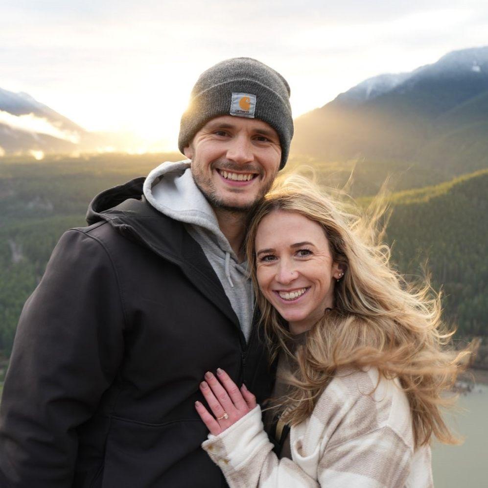 Engagement morning, Rattlesnake Ledge