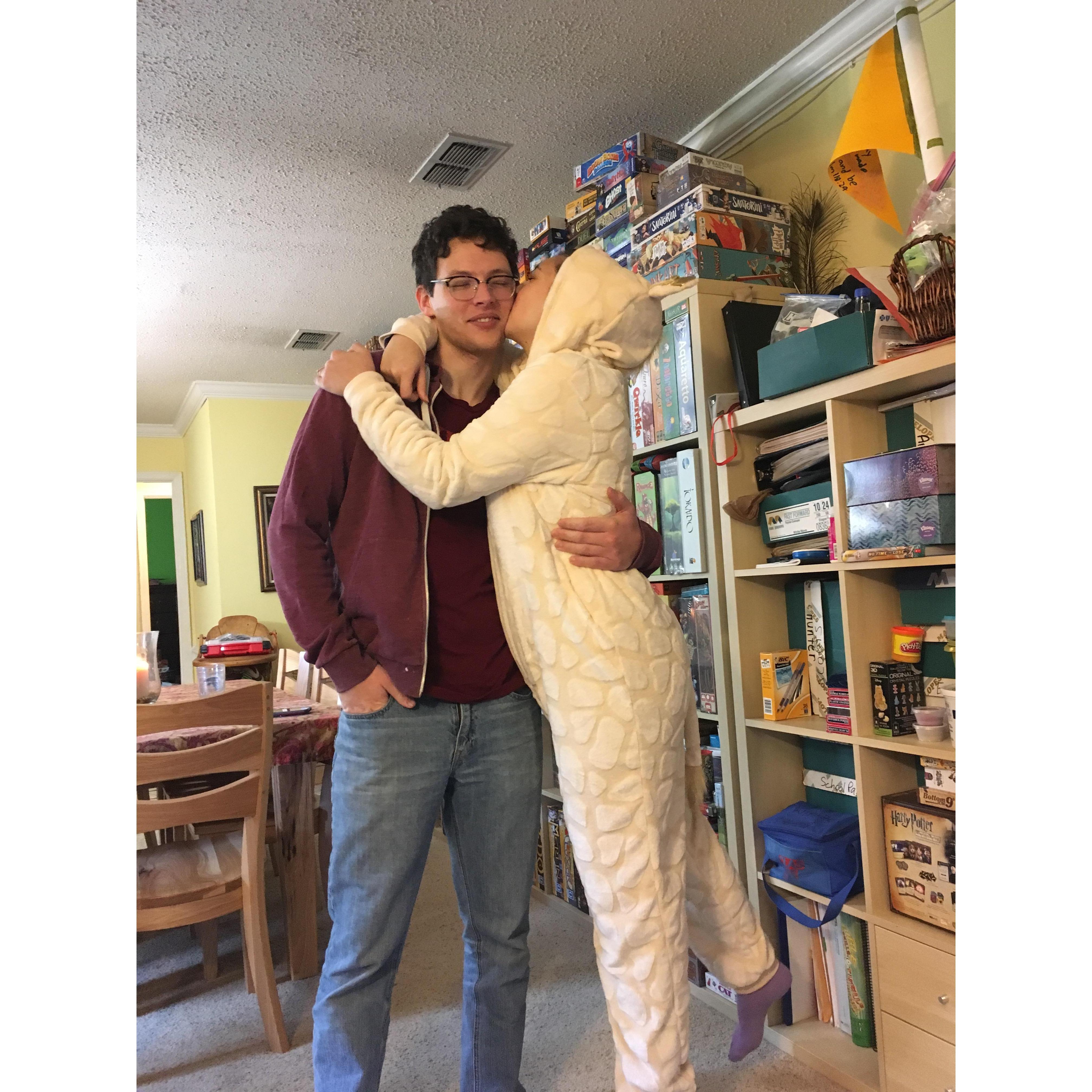 I'm a giraffe