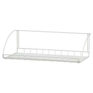 ClosetMaid 24" Wall-Mounted Wire Utility Shelf - White