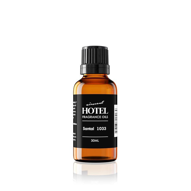 AirScent Santal Diffuser Oil No. 1033 - Santal-33-Inspired Perfume Dupe - Premium Fragrance Oil Blend for Ultrasonic and Waterless Diffusers and Crafting - 30 mL, 1 fl oz Glass Bottle with Dropper