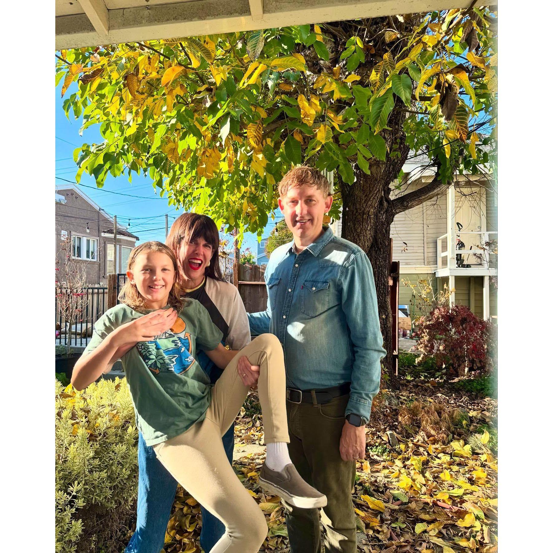 Taking family pics
