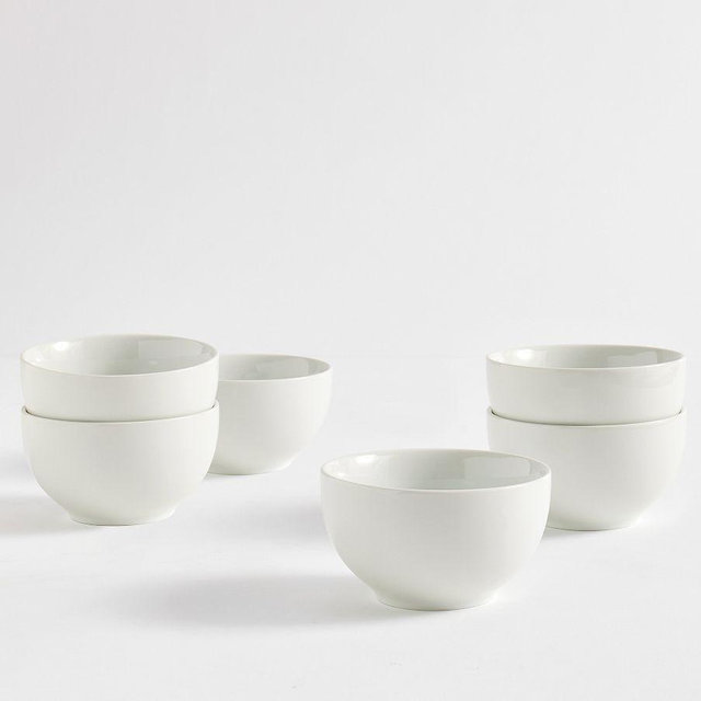 Caterer's Box Porcelain Dip Bowls, Set of 6