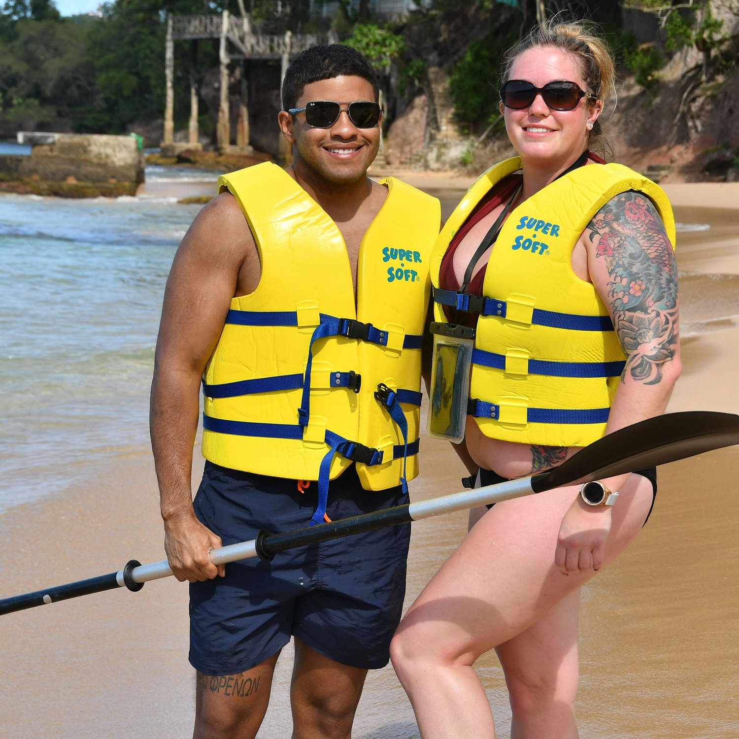 Our first trip out of the country, St Lucia