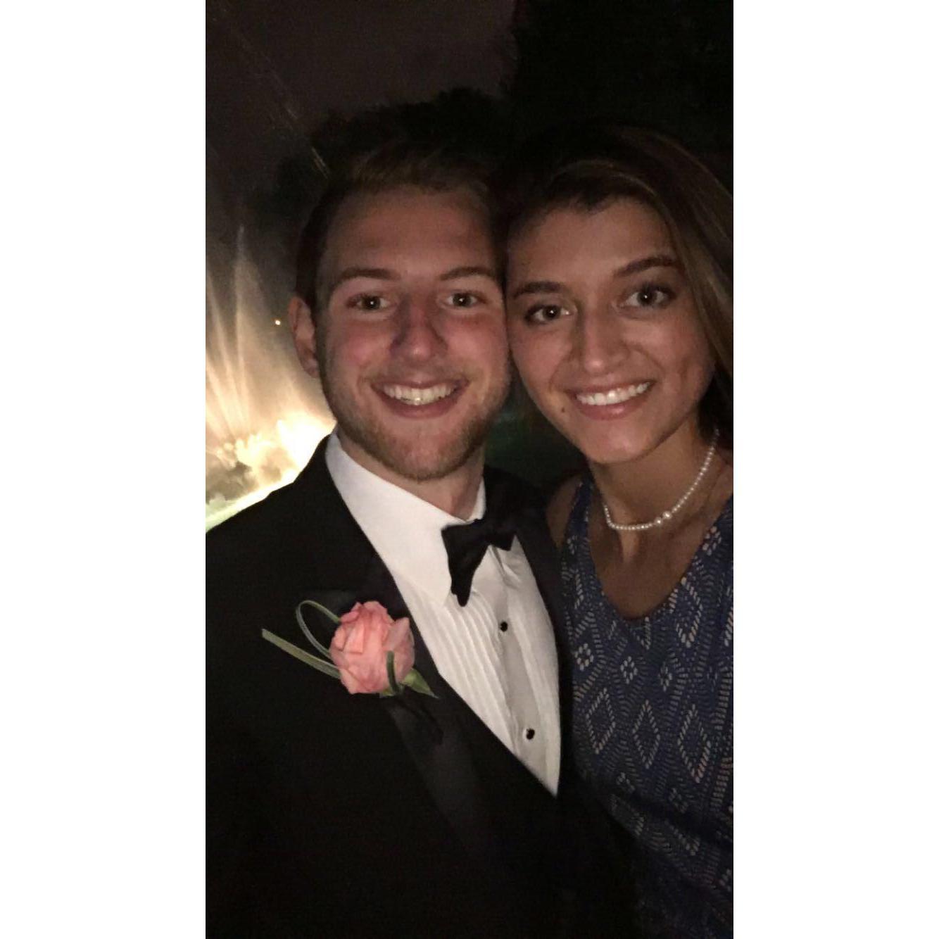The first wedding we attended together was Mikey and Jennie's in New Orleans. We would go on to attend 8 more weddings together until ours is finally to come.