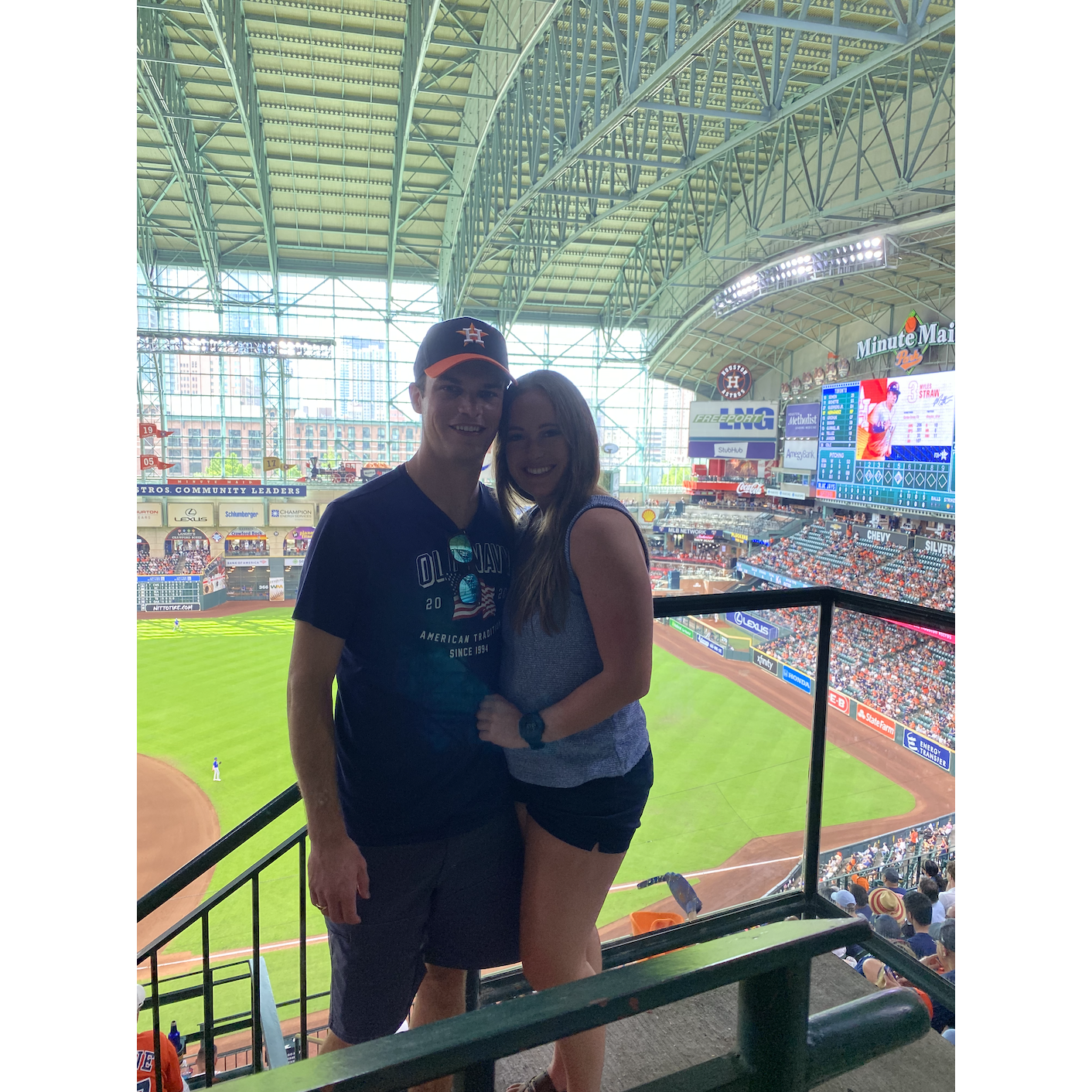 Both of our hometown baseball teams are awful, so we are converted Astros fans!