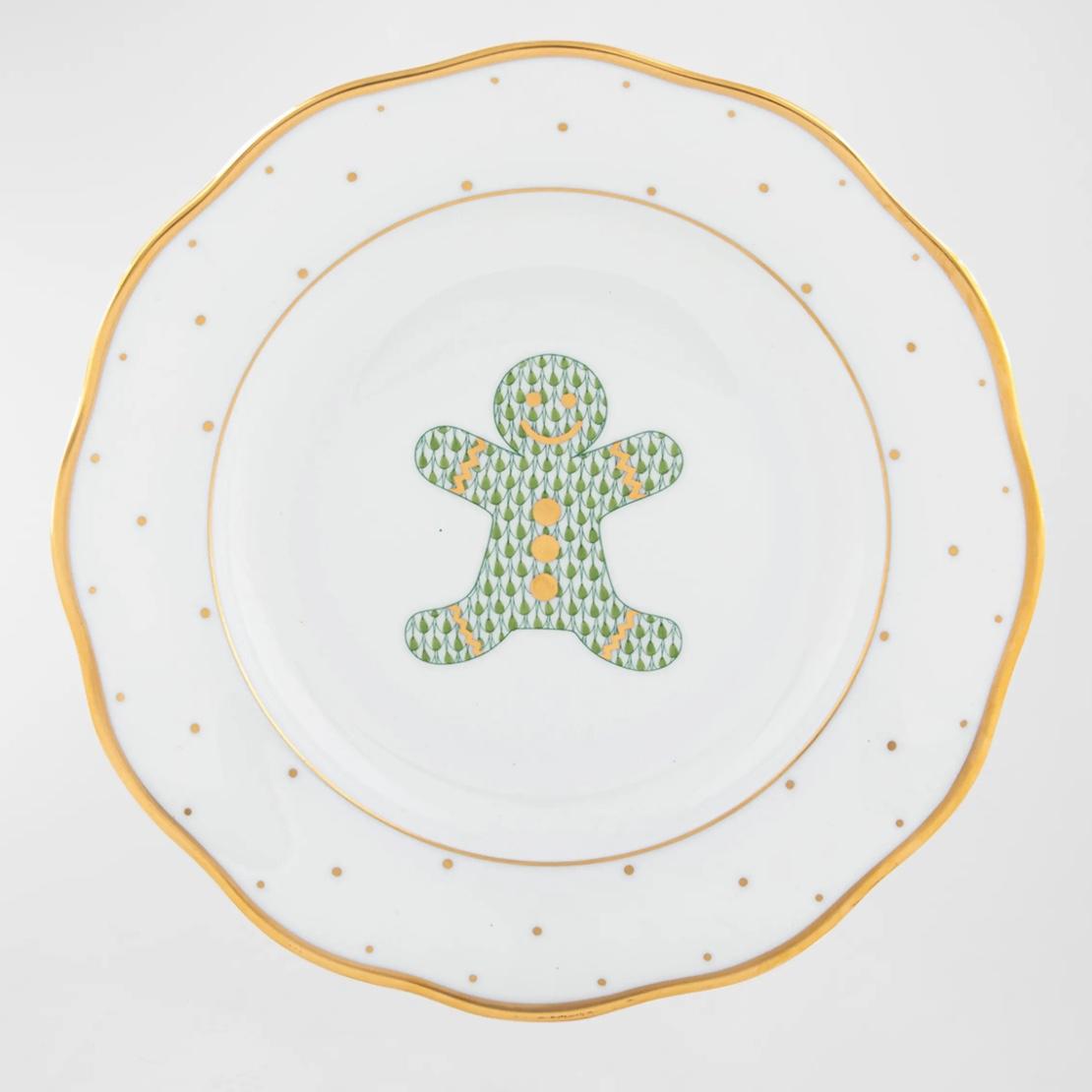 Herend Christmas Dessert Plate