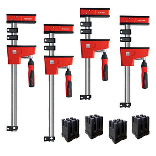 BESSEY KREK2440 K Body REVO Clamp Kit, 2 x 24 In., 2 x 50 In. and 1 set of KP Blocks