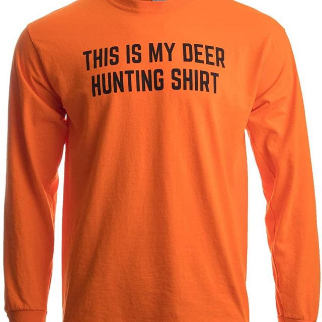 This is My Deer Hunting Shirt | Funny Hunter Blaze Orange Safety Clothes T-Shirt