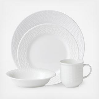 Nantucket Basket 4-Piece Place Setting, Service for 1