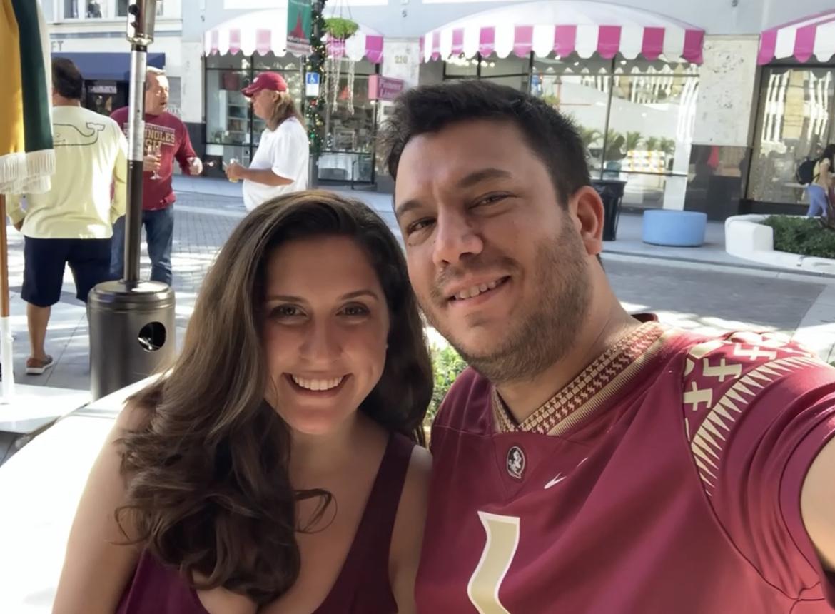 Cheering on the Noles ♥️💛