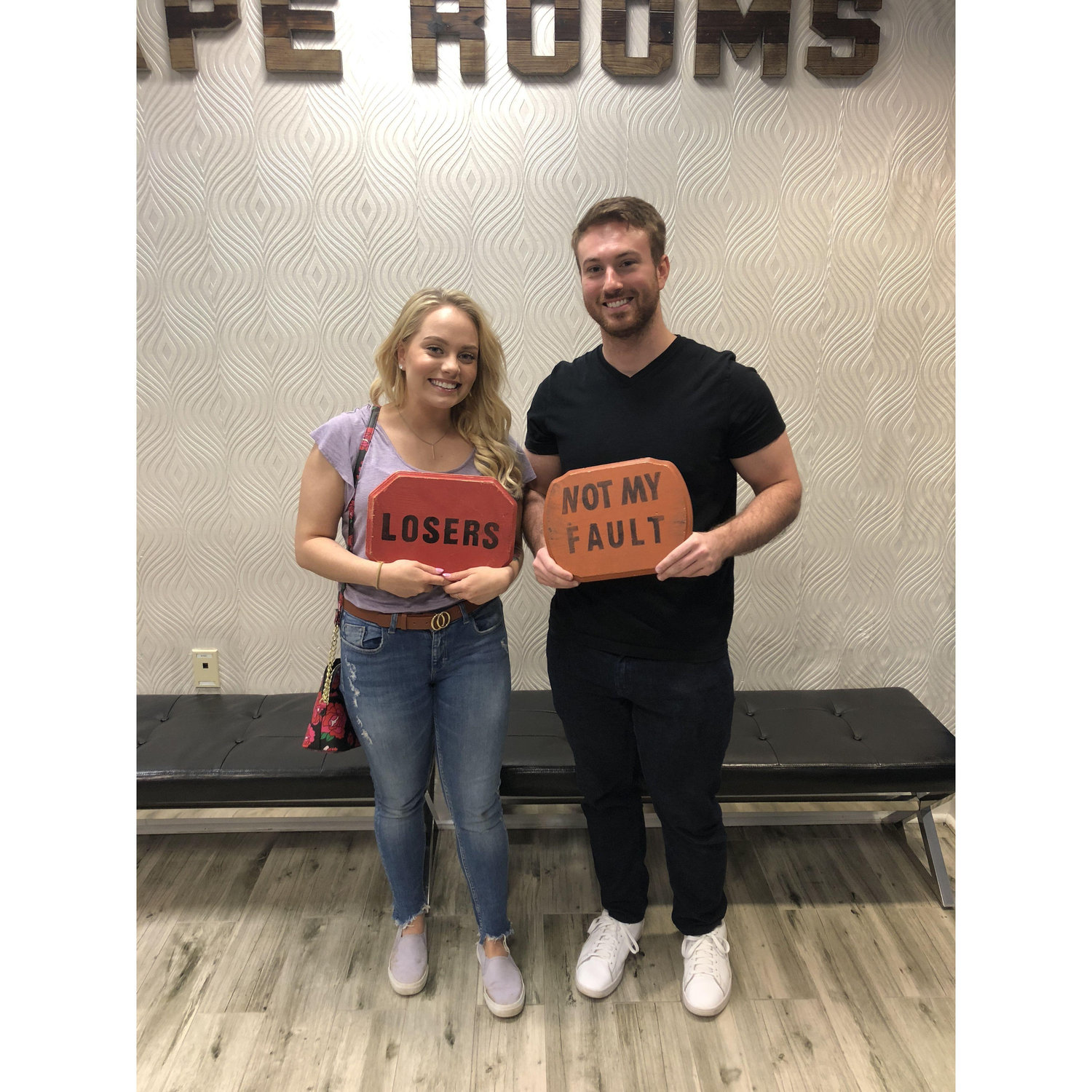 Our first date!