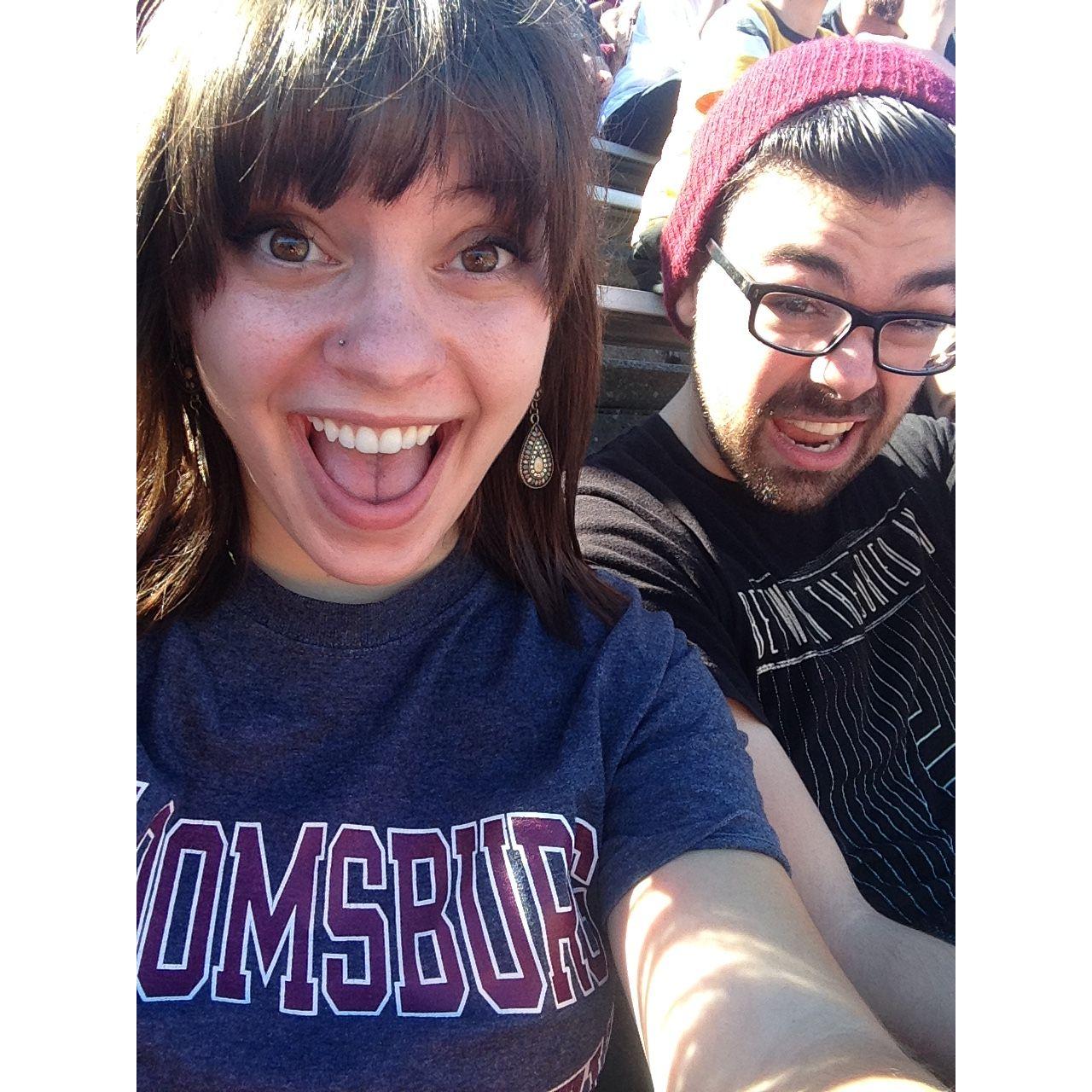 Jeff found a job in Bloomsburg so he could stay close to Abbey. They both loved going to Bloomsburg staples: karaoke at G.O.D.s, trivia at West End, and breakfast at the Bloomsburg Diner.