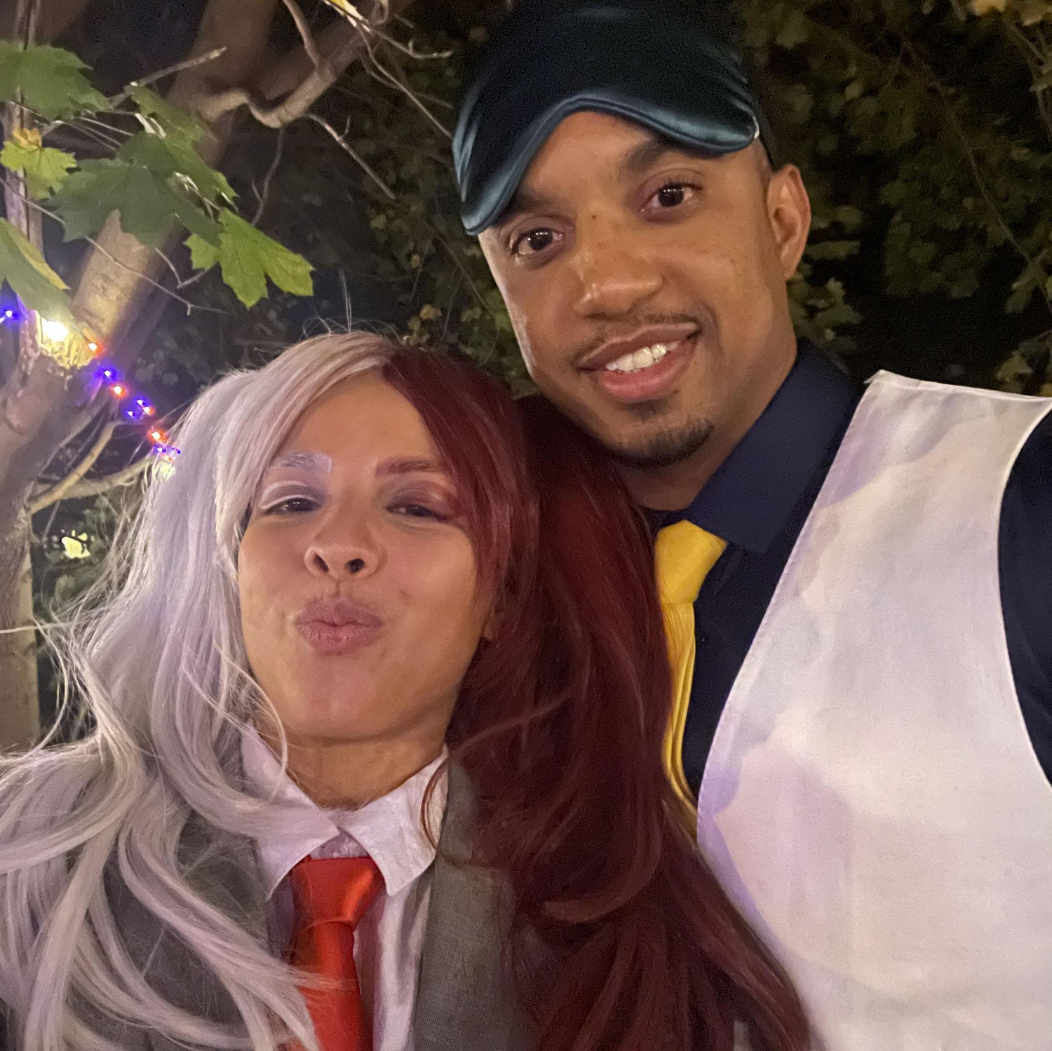 Can you guess what anime characters we are?