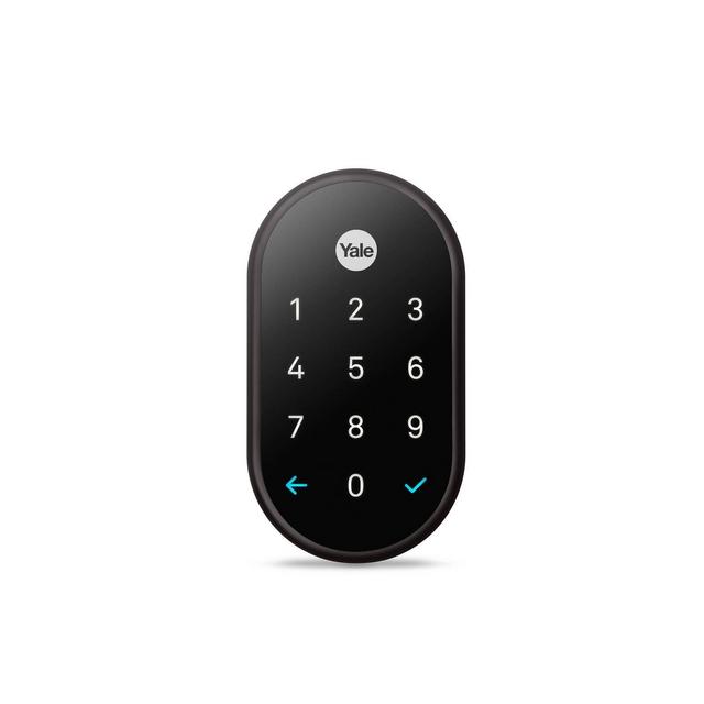 Google Nest x Yale Lock (Black Suede) with Nest Connect