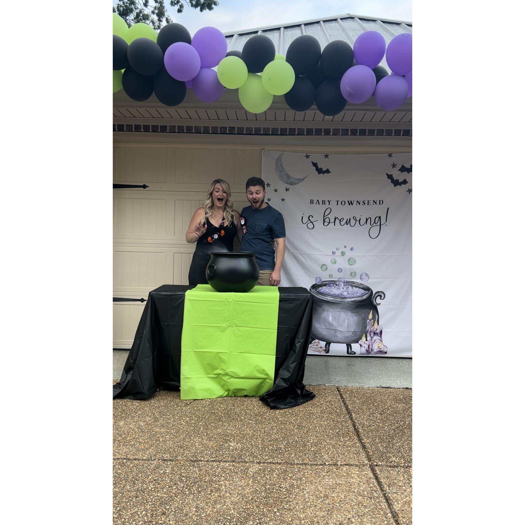 Our Gender Reveal for Reece!