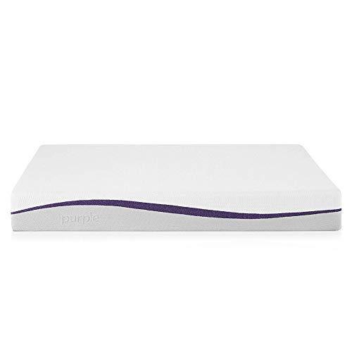 Purple Queen Mattress | Hyper-Elastic Polymer Bed Supports Your Back Like A Firm Mattress and Cradles Your Hips and Shoulders Like A Soft Mattress - Cooler and More Supportive Than Memory Foam