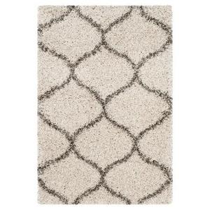 Hudson Shag Rug - Safavieh® - 5'1"X7'6" - Dark Gray/ Ivory