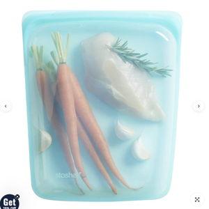 Reusable Silicone Half Gallon Bag - 3 Colors