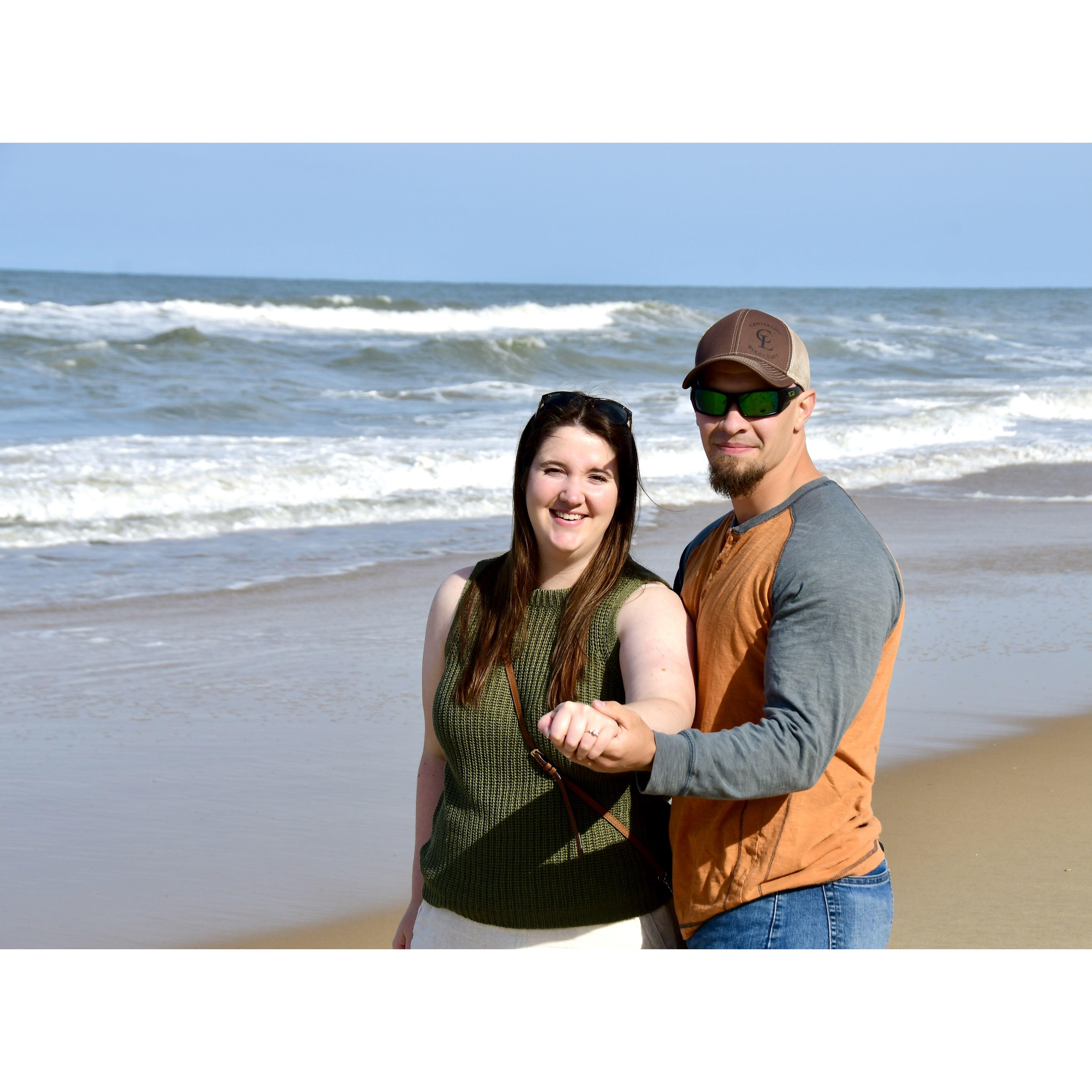 Right after Jenn said "YES"! - June 2023