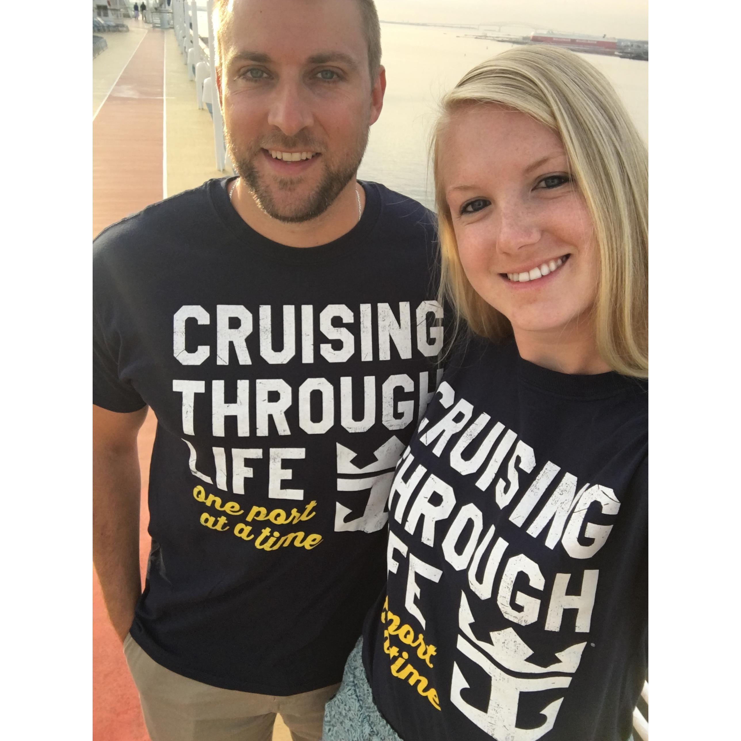 Cruising through life one port at a time. RC cruise August 2018.
