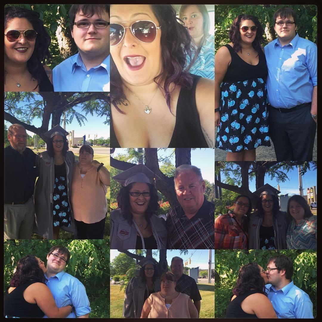 Carrie’s college graduation Day