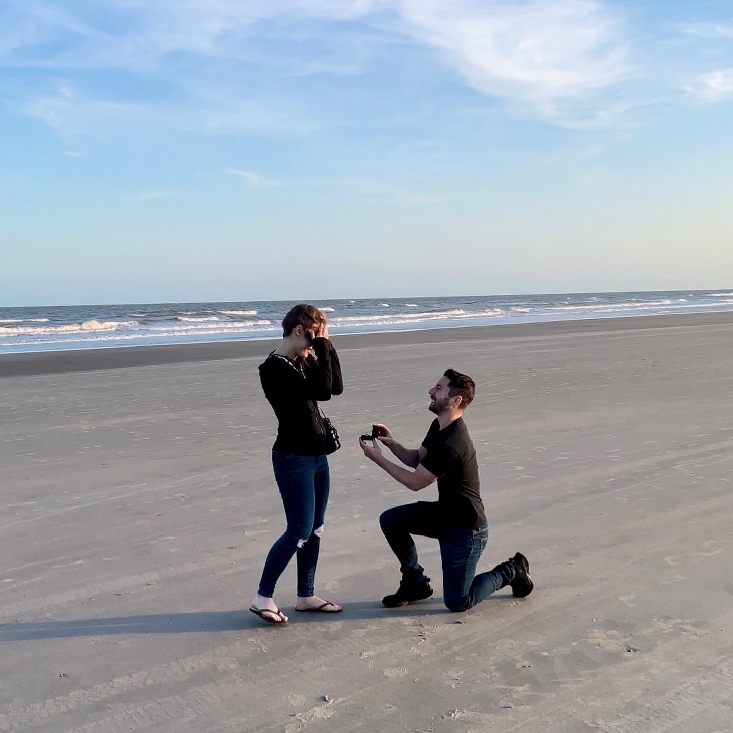 Ben proposed to Melissa at Kiawah Island, SC on 4.20.22!