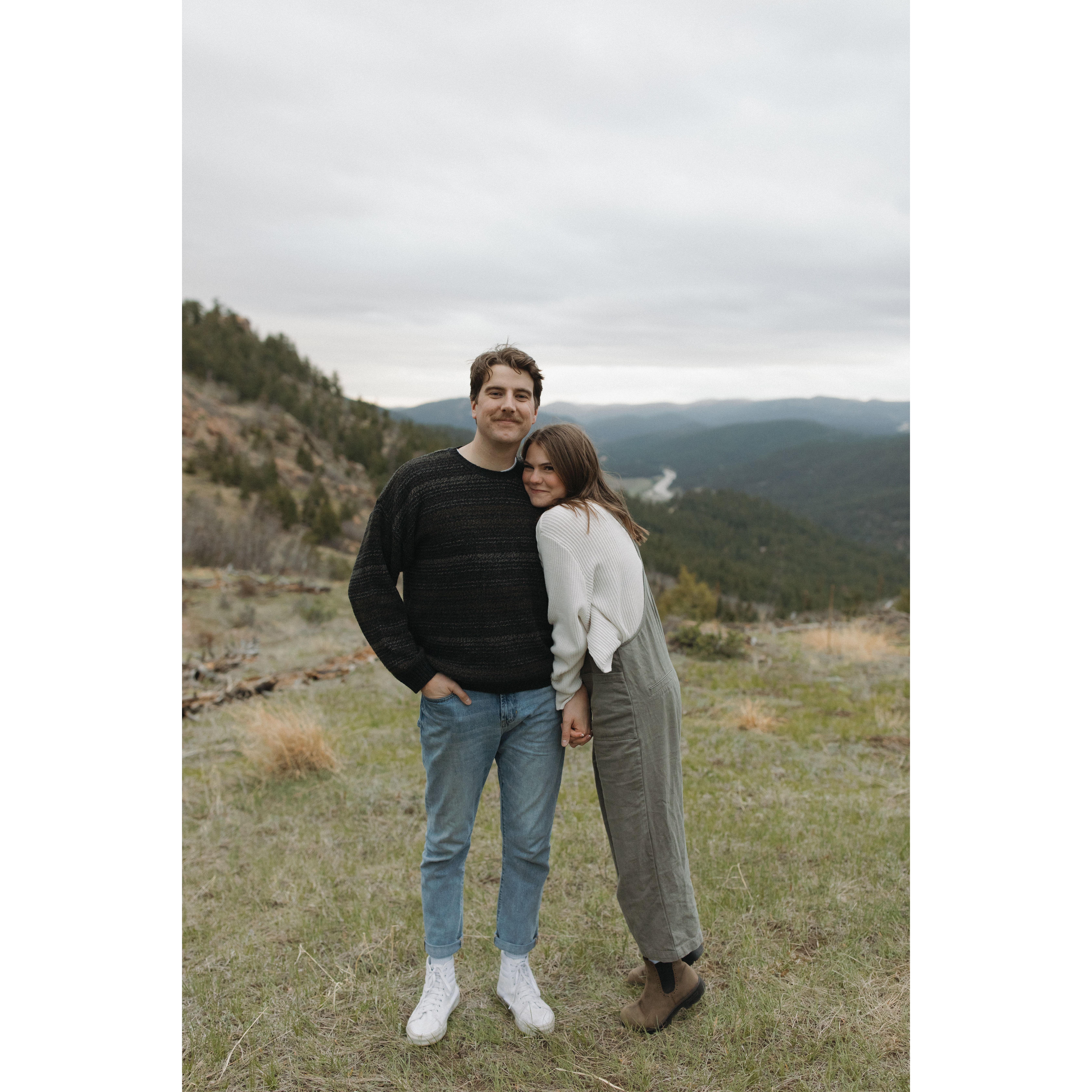 thank you to our friend Jordan (@jordananne.photo) for taking our engagement photos!
