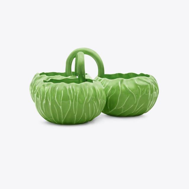 Tory Burch Lettuce Ware Hors d’Oeuvres Bowl, Green