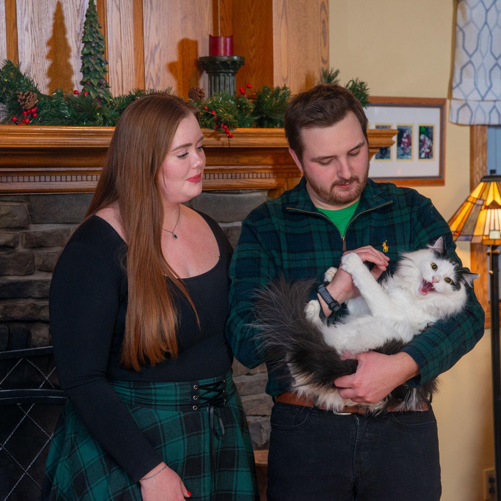 George's first Christmas Card, 2024