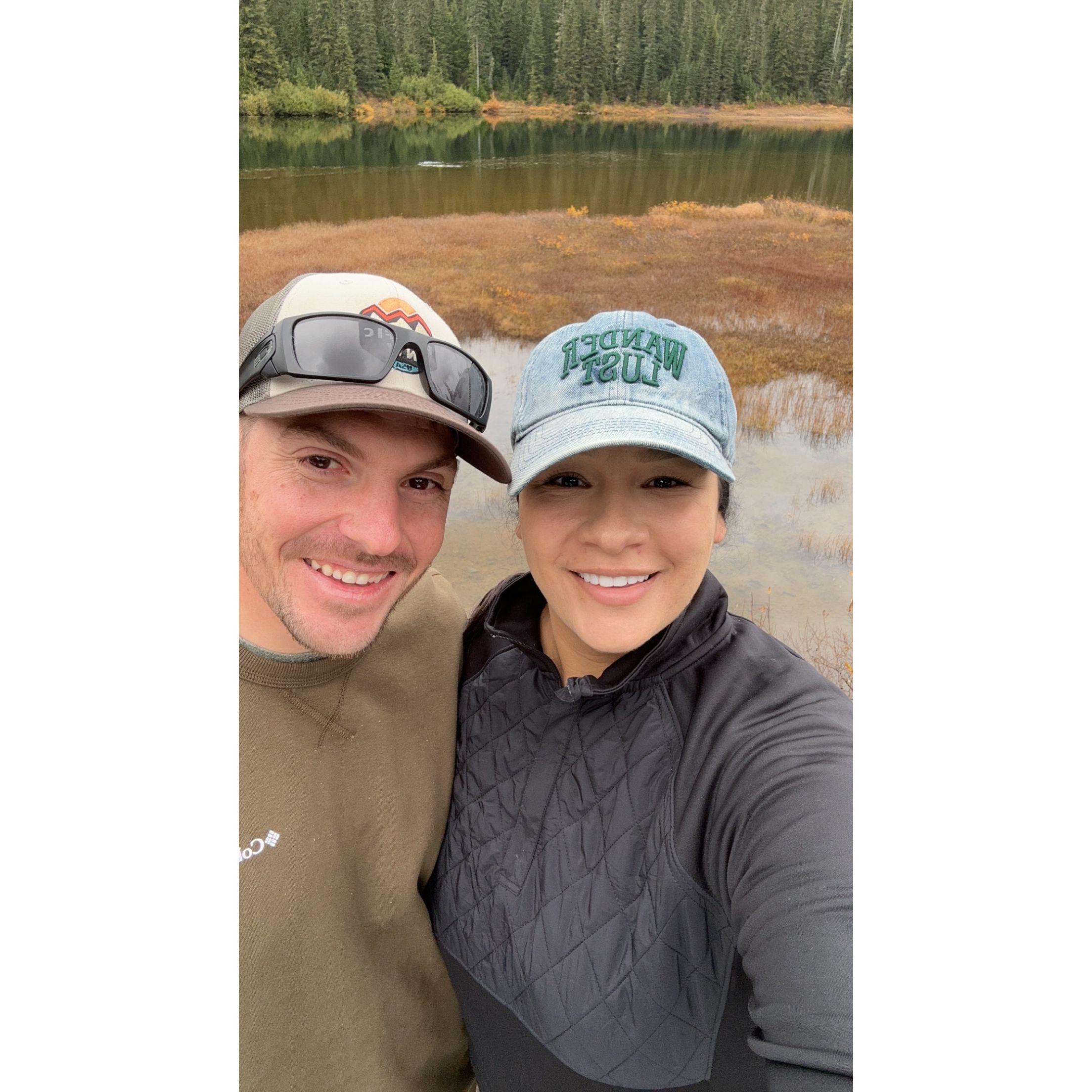 The couple who adventures together.....