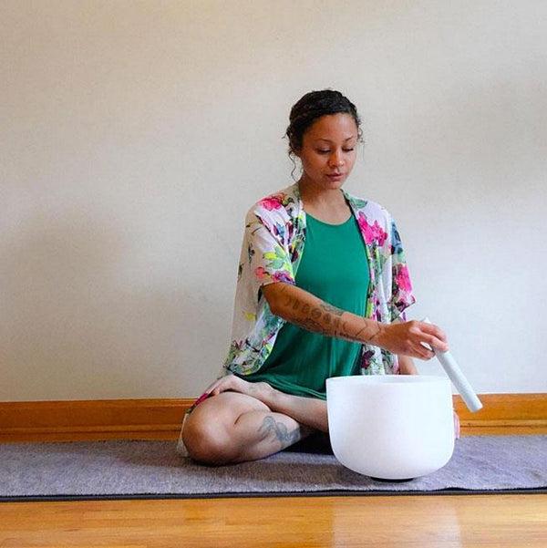 Crystal Chakra Singing Bowl - THIRD EYE