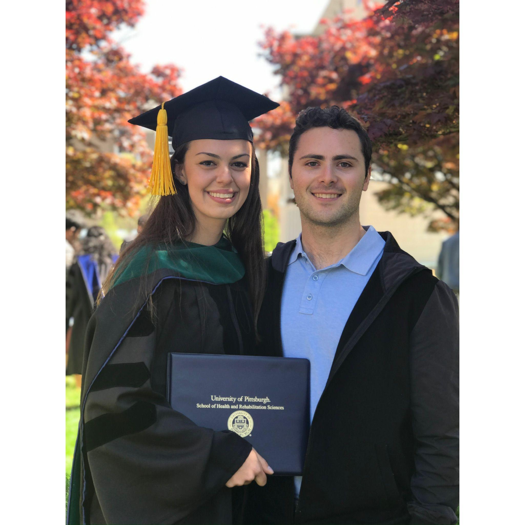 Abby's DPT graduation.