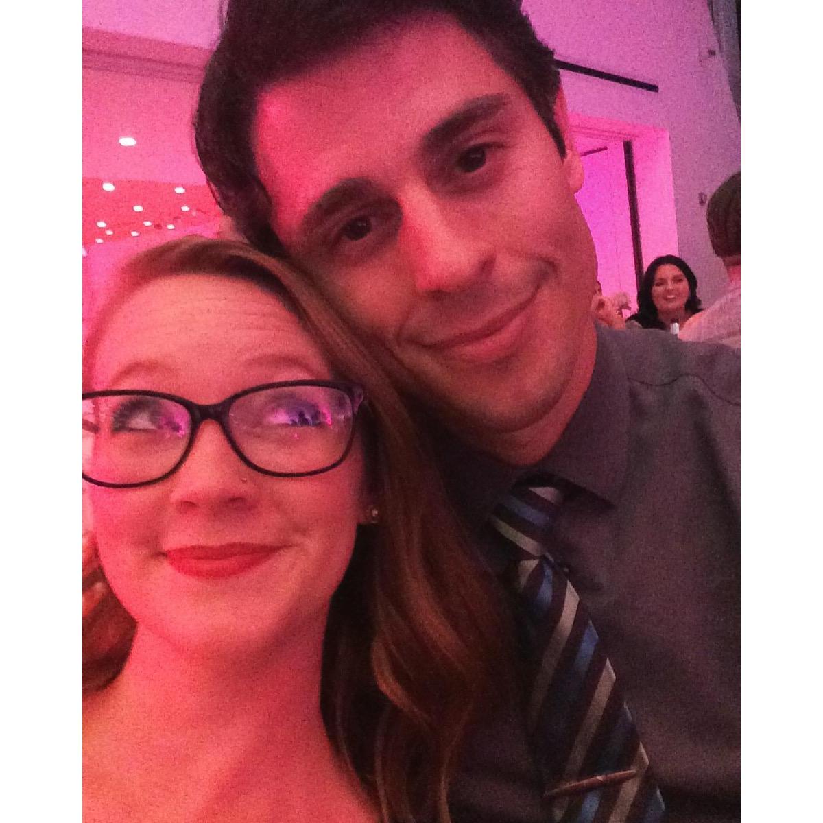 This wedding made us feel all lovey-dovey :)