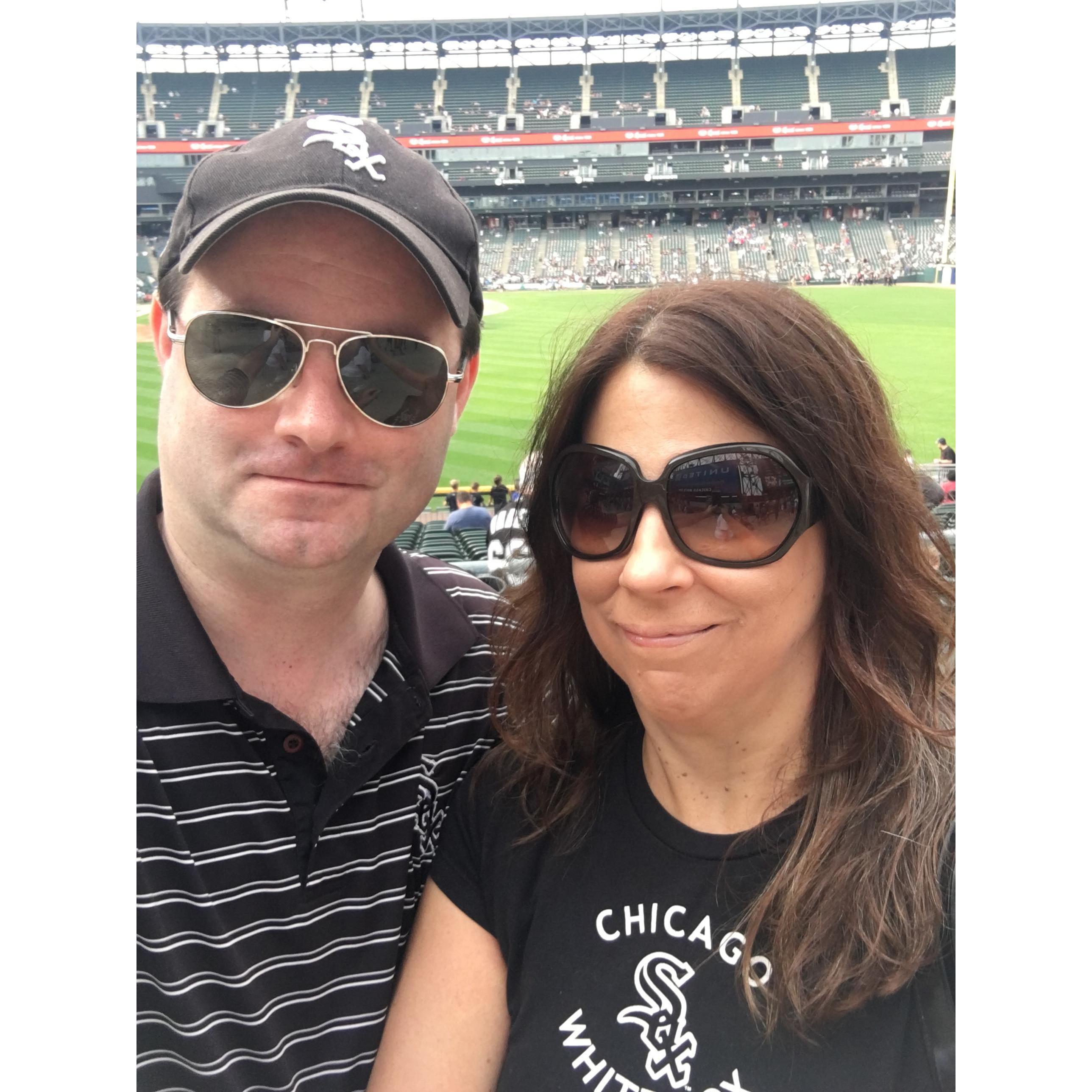 One of our many Sox Games. A Lucas Giolito Win!