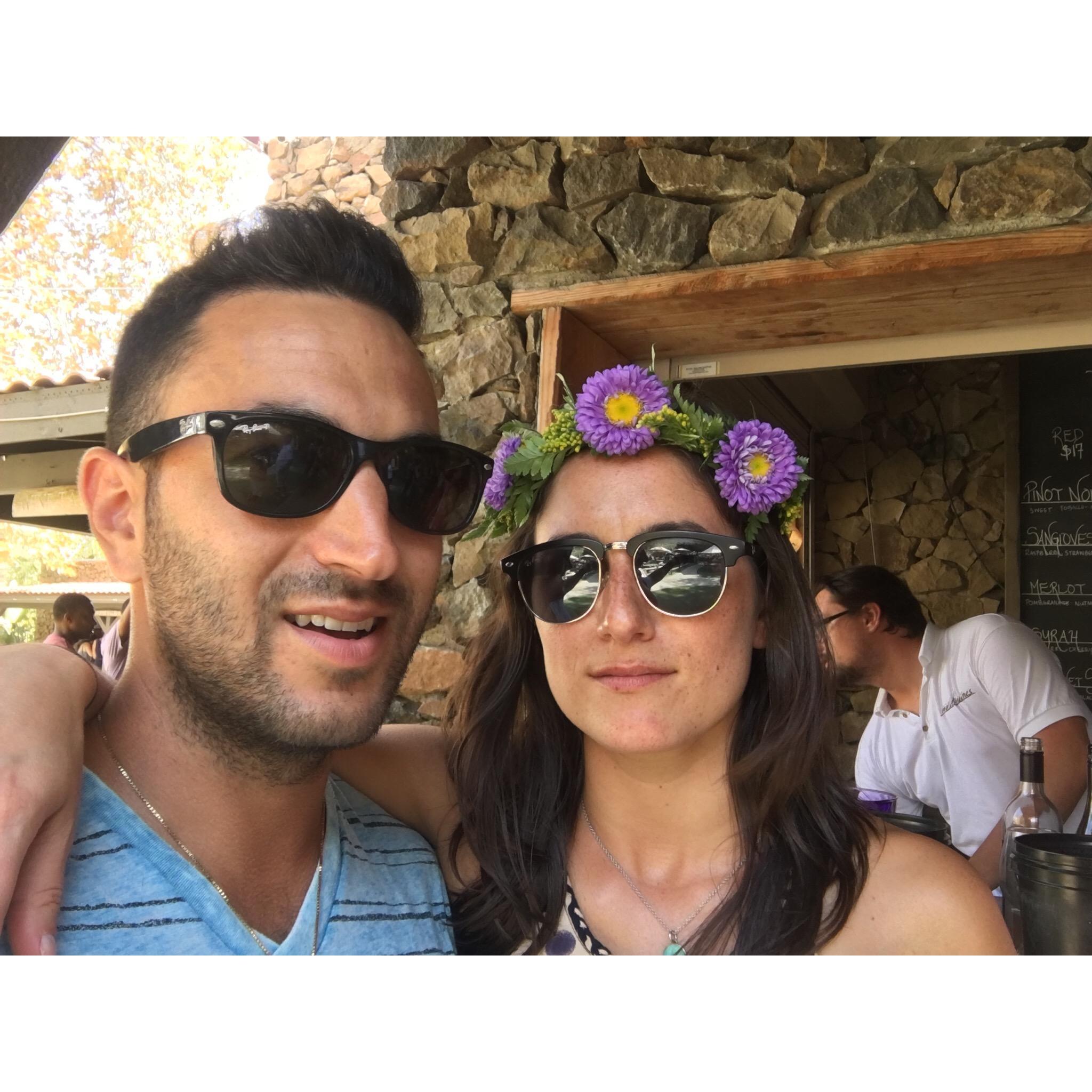 Melissa's first California Trip for her 30th Birthday. We're in Malibu for this picture