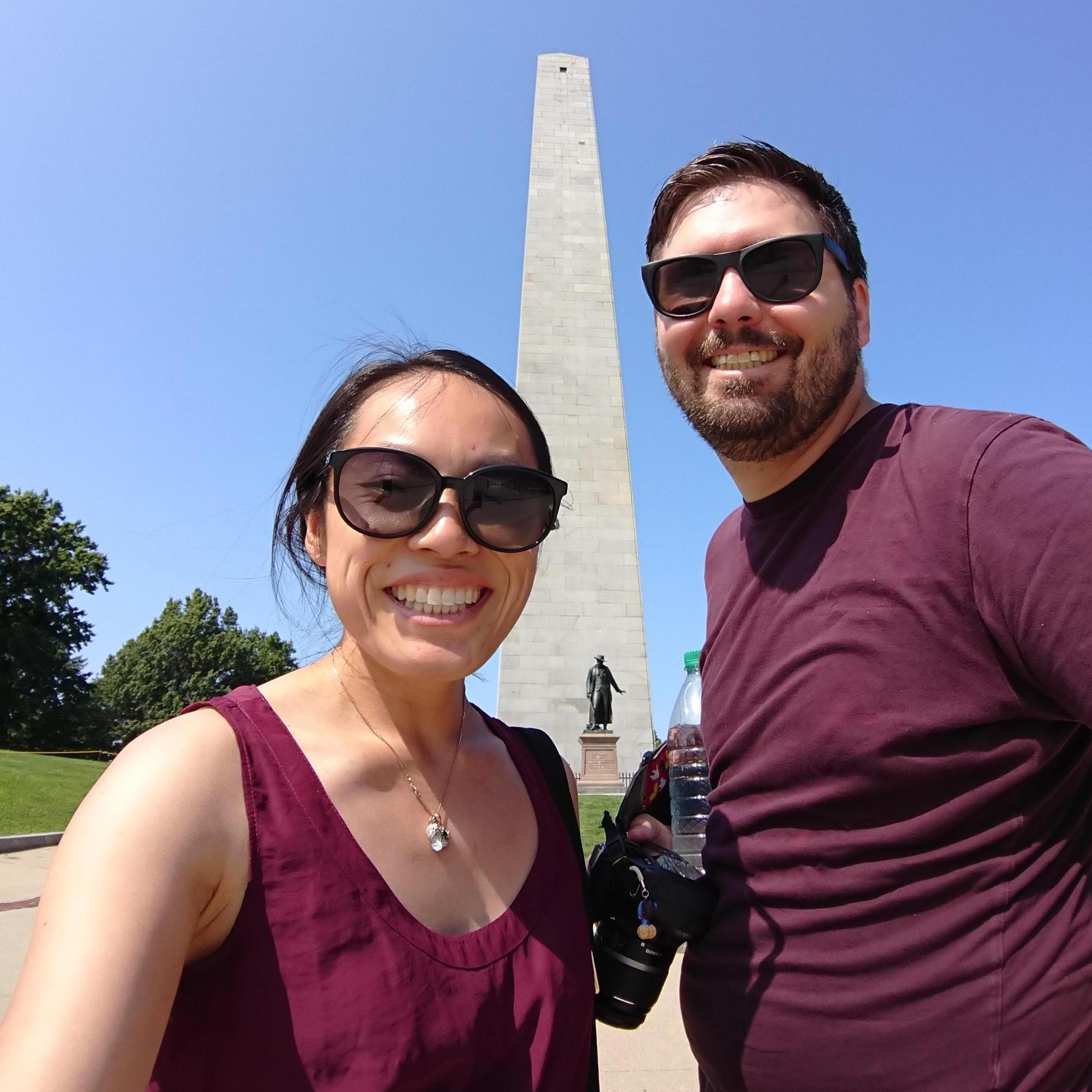 Annual road trip: East Coast. This was at the end of the freedom trail in Boston, MA! It was a hot, hot, hot summer, 2019
Our road trip plan for 2020 was to to Canada, but cancelled it b/c of Covid-19