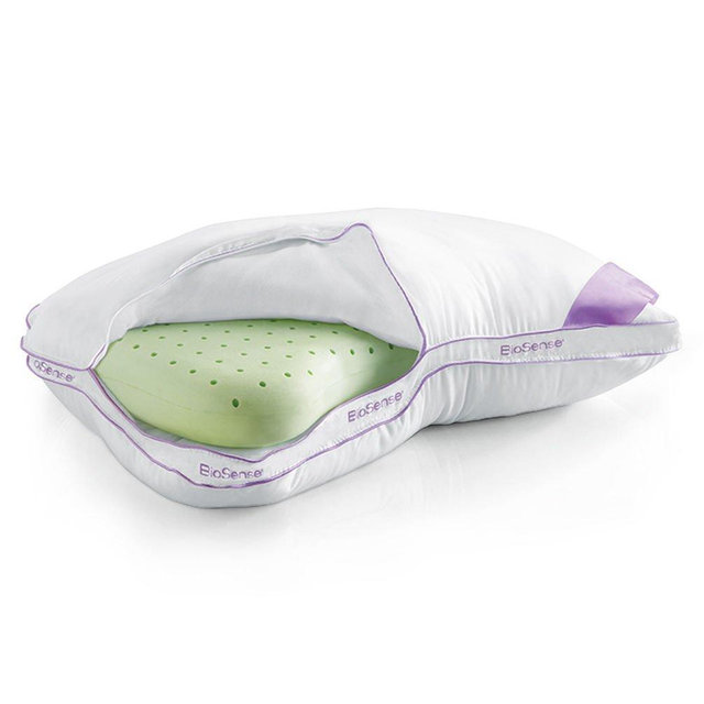 Brookstone BioSense 2-in-1 Shoulder Pillow for Side Sleepers