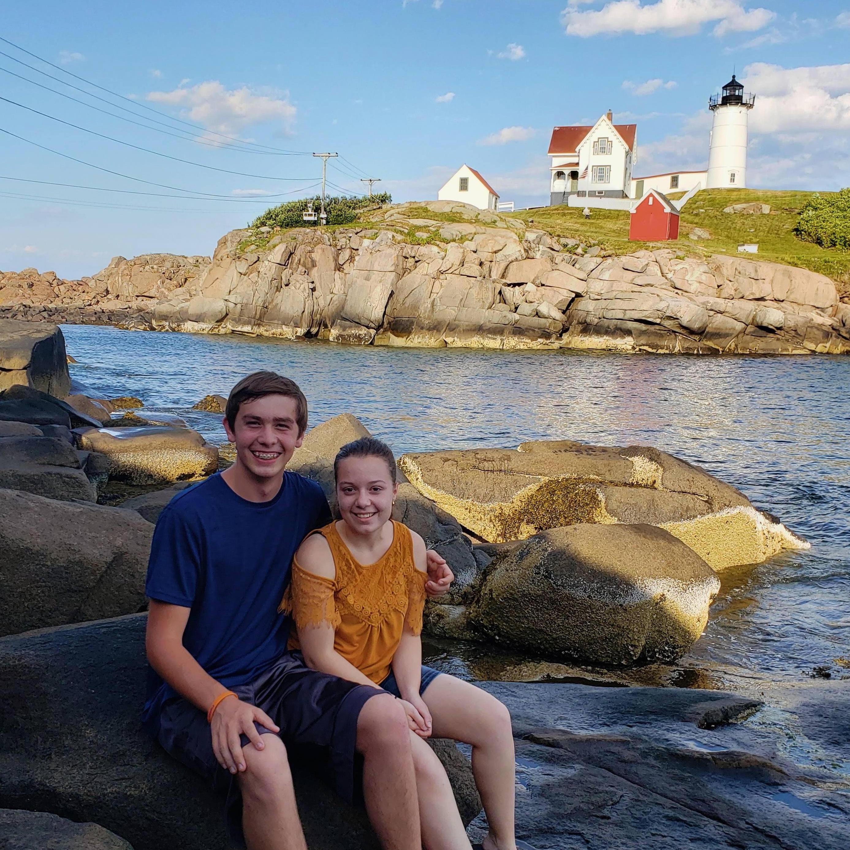 First trip to Maine together with Adam's family, July 2019.