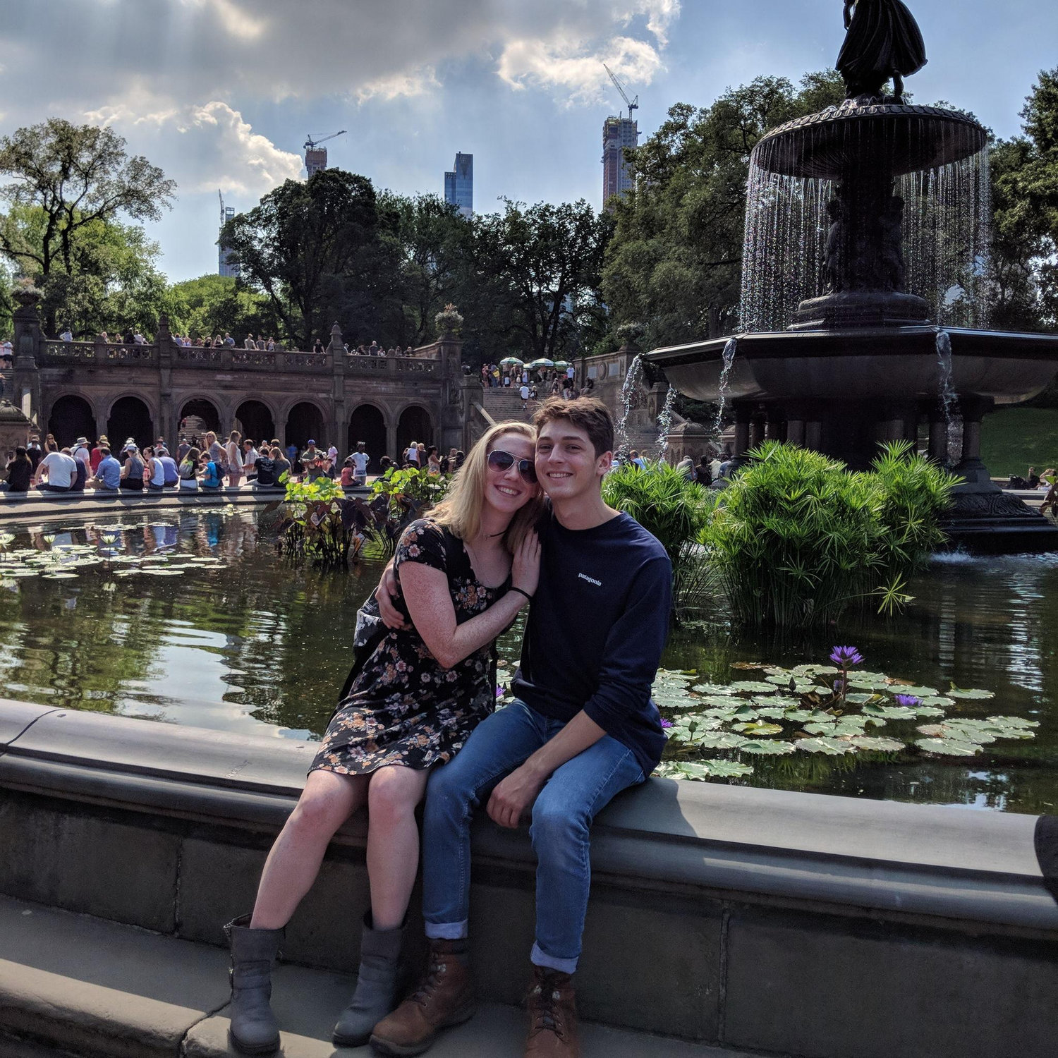 Us at Central park in 2018