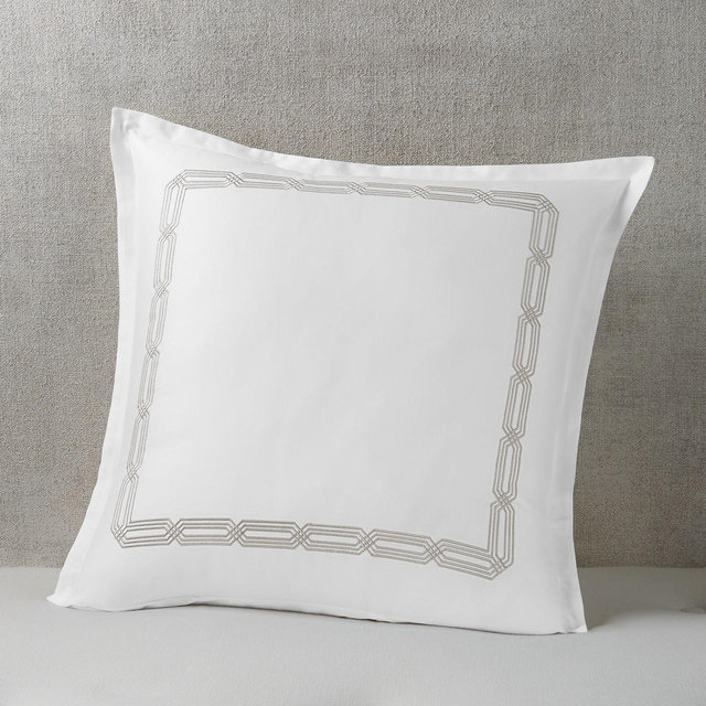Hudson Park Collection Italian Tivoli Embroidered Euro Sham, Pair - Exclusive