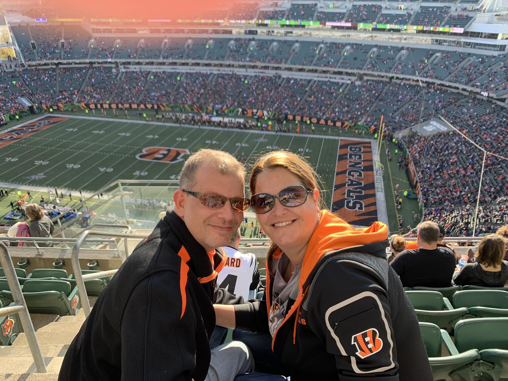 Our First Bengals Game