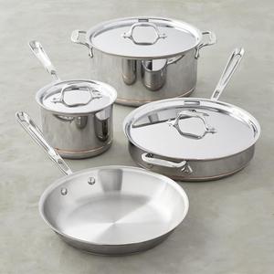 All-Clad Copper Core 7-Piece Cookware Set